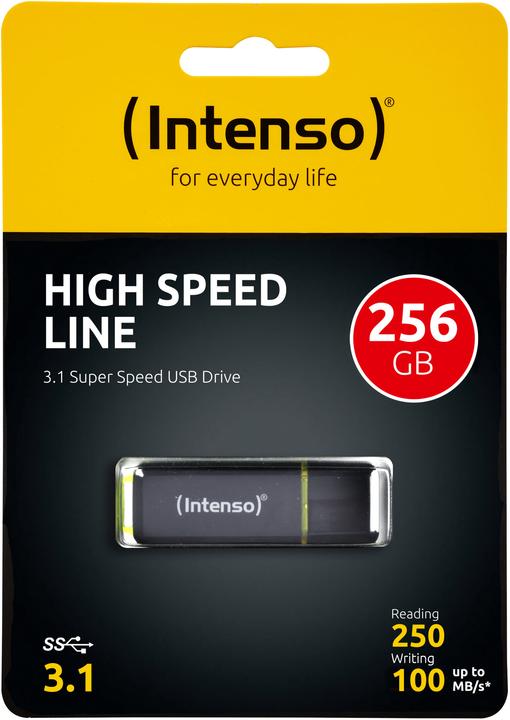 Produktbild Intenso High Speed Line (256 GB, USB 3.1, USB-A)