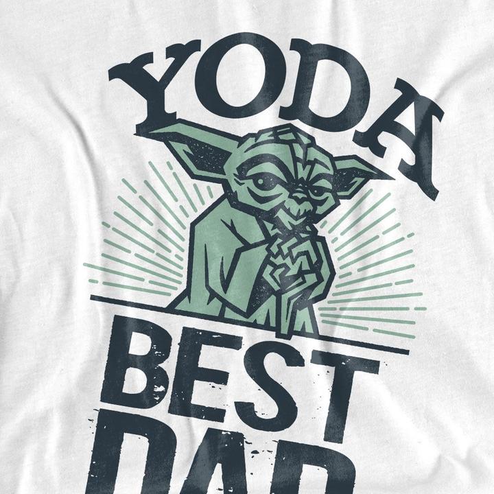 Produktbild Star Wars Yoda Best Dad TShirt Vatertag (L)