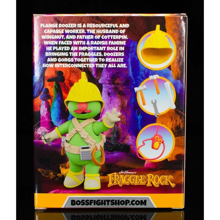 Actual product image Boss Fight Studio Fraggle Rock Flange Doozer action figure