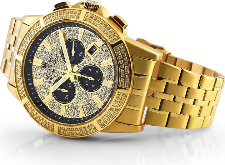 Actual product image Louis XVI Majesté Iced Out (Chronograph, 43 mm)