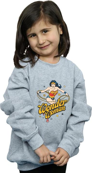 Immagine prodotto Wonder Woman Stars Felpa Ragazze (128)