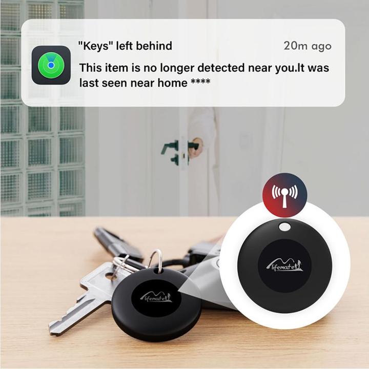 Actual product image Mili Lifemate Life Tag, item finder - Black (Apple)