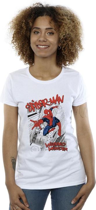 Produktbild SpiderMan Sketch City TShirt (XXL)