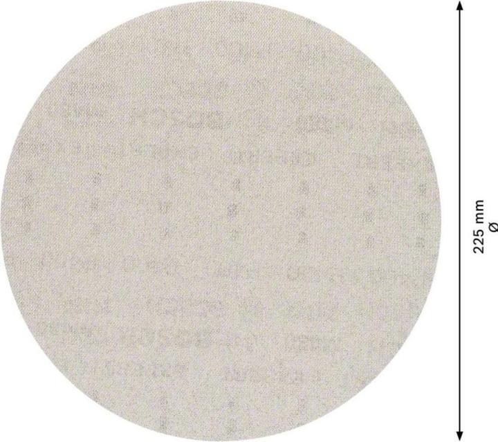 Actual product image Bosch Professional Zubehör Expert M480 Sanding net for drywall sander, 225 mm, G 100, 25 pcs. (100)
