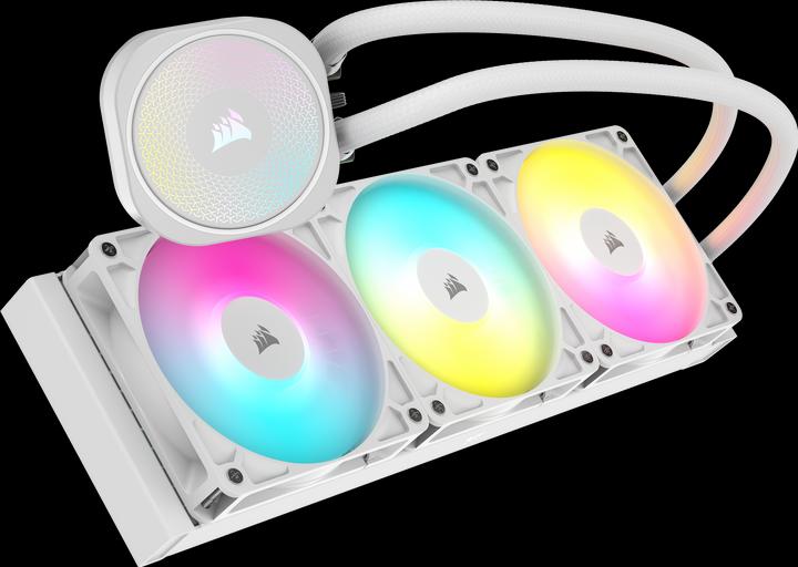 Produktbild Corsair NAUTILUS 360 ARGB White, 360mm Radiator, Liquid CPU Cooler