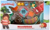 Actual product image Jono Toys Monchhichi living room accessories set 1