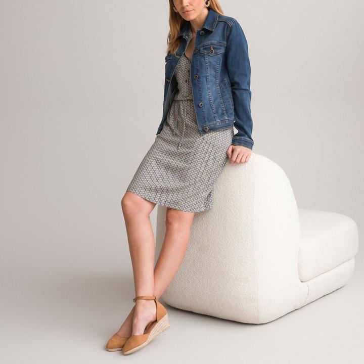 Actual product image Anne Weyburn Stretch denim denim jacket (52)