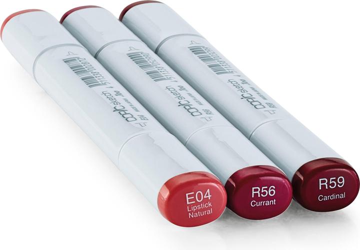 Image du produit Copic Fusion des couleurs 3 (Bordeaux, Bourgogne, Rouge, 5 mm, 3 x)