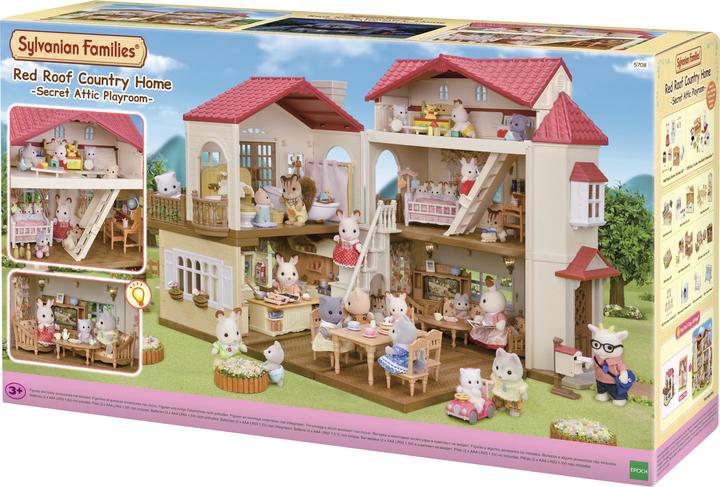 Actual product image Epoch A country house with a red roof