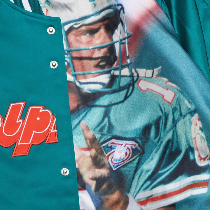 Image du produit Mitchell & Ness M&N Lightweight Satin Veste - Miami Dolphins Dan Marino (M)