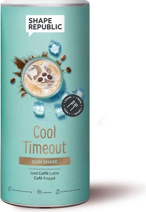 Immagine prodotto Shape Republic Slim Shake Iced Caffe Latte con avena (Caffè, 1 x)
