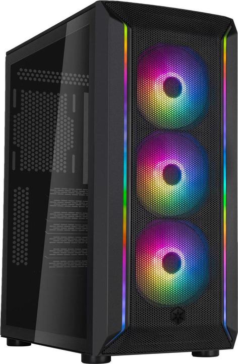 Silverstone SST-FA511Z-BG - FARA Telaio da gioco ATX ad alto flusso d'aria con un eccellente potenziale di (ATX, Mini-ITX, mATX)