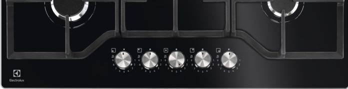 Actual product image Electrolux KGG75362K Black Built-in Gas 5 zone(s)