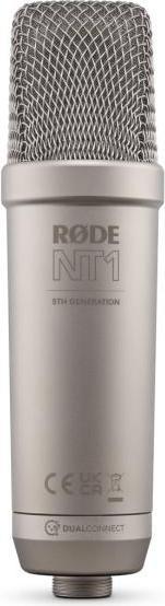 Produktbild RØDE NT1 5th Generation Mikrofon Silber mit K&M Gelenkarm