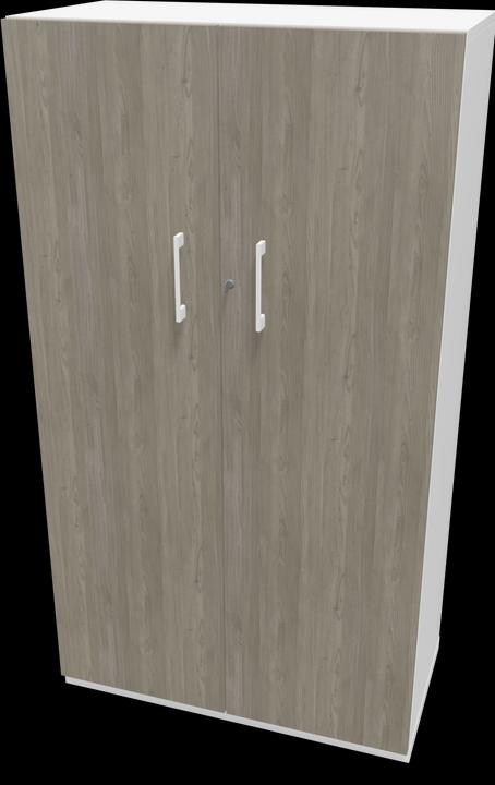 Wood decor grey with structure, White