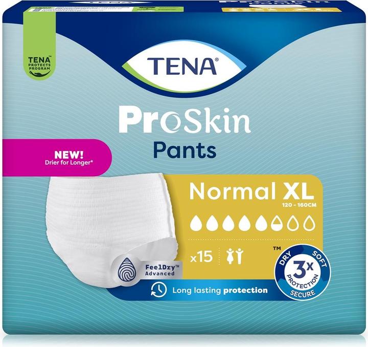 Tena Pants Normal XL 120-160cm 15 (15 x, XL)