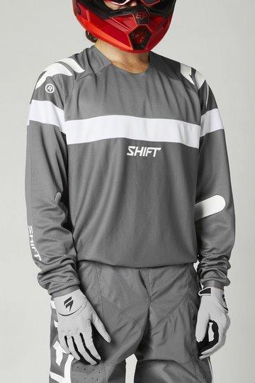Shift Jersey White Label Void Gry/Wht