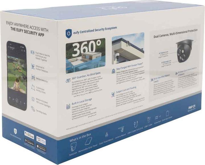 Image du produit eufy SoloCam S340 (2880 x 1620 Pixels)