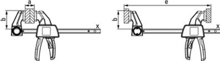 Immagine prodotto Bessey Morsetto con una sola mano (600 mm)