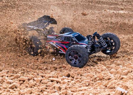 Produktbild Traxxas JATO 4x4 BL2S Brushless rot 1/8 RTR, HD-Teile, ohne Akku/Lader (RTR Ready-to-Run)