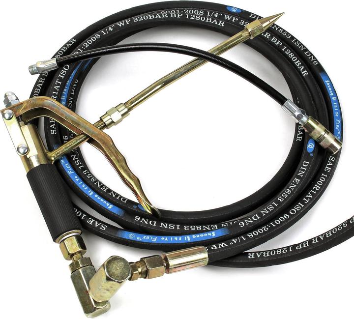 Immagine prodotto XPOtool Ingrassatore da 15 litri pneumatico ad aria compressa ingrassatore mobile professionale mobile