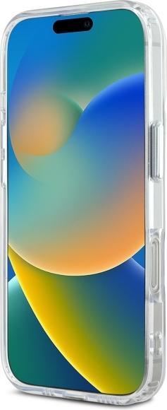 Produktbild Karl Lagerfeld KLHMP16LHLSKCH iPhone 16 Pro 6.3" biały/white hardcase IML Metal Karl&Choupette Head (Apple iPhone 16 Pro)
