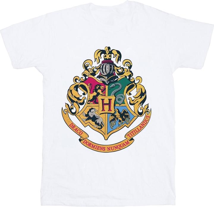 Image du produit - T-shirt HOGWARTS CREST GOLD INK - Garçon (128)