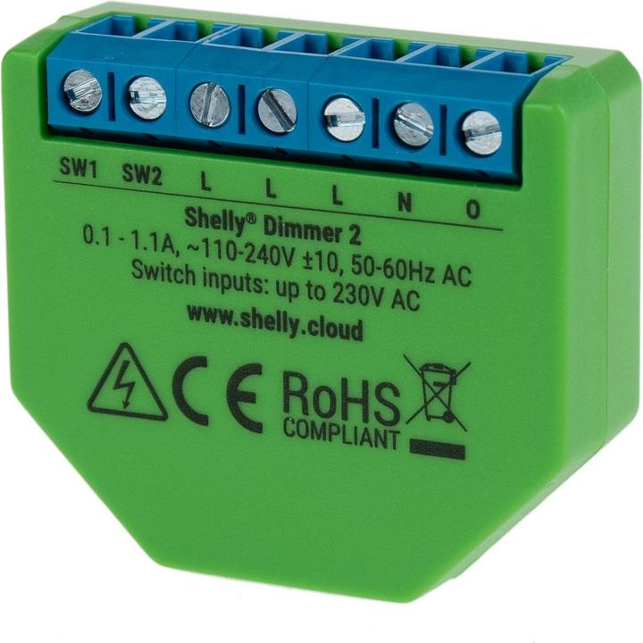 Actual product image Shelly Dimmer 2 x2 (Dimming actuator)
