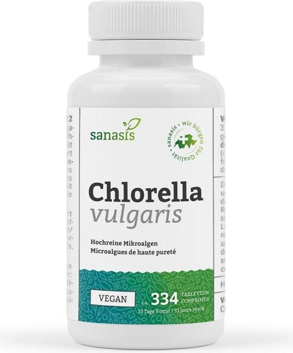 Sanasis Chlorella Vulgaris Tablette vegan (350 Stück, Tabletten, 410 g)