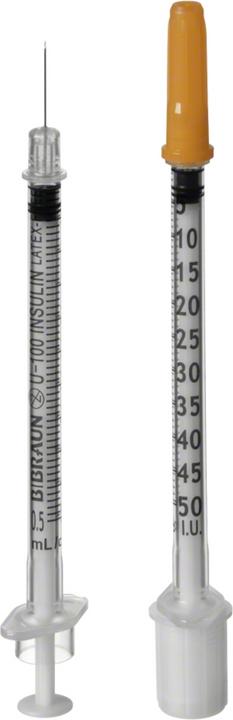 Immagine prodotto B.Braun Insulin 50 0.5ml 0.3x8mm G30 einz (Siringa di insulina)