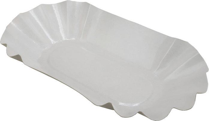 Image du produit Ejs Barquette à frites 17.5x10.5cm 4141.2012 Carton, blanc 250 pcs. (250 x)