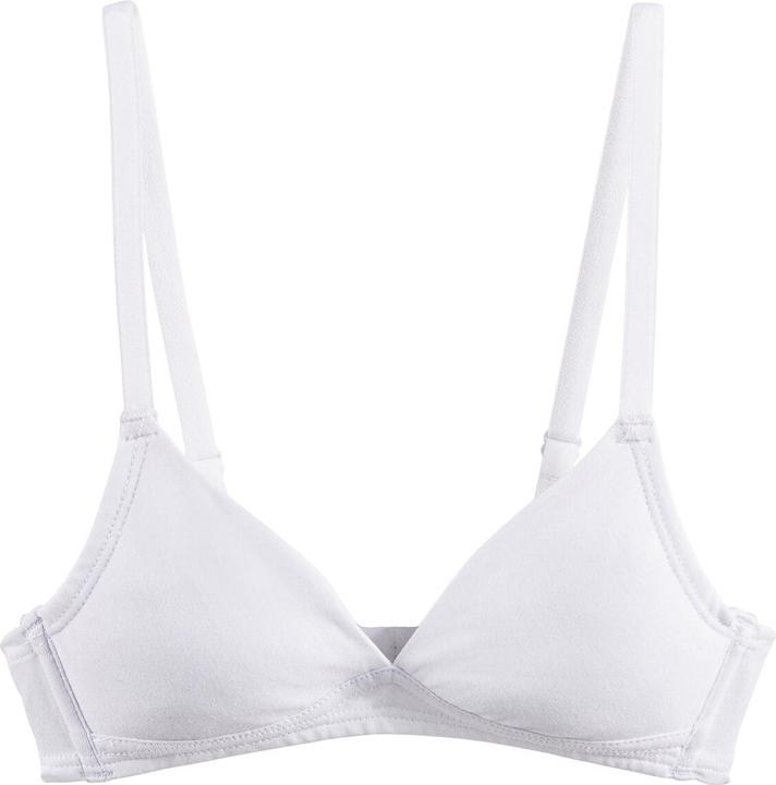 La Redoute Collections Unifarbener Triangel-BH Cottone