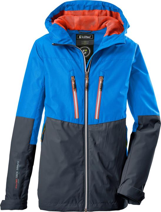 Immagine prodotto Killtec Ragazzi Rodeny BYS JCKT B Giacca funzionale/da esterno con cappuccio, blu neon, 152 (152)