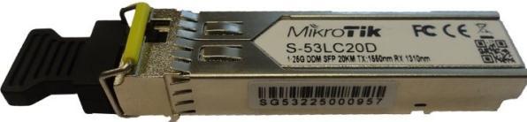 Produktbild MikroTik SFP zu RJ-45 Modul: S-RJ01