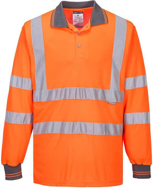 Portwest Poloshirt Sicherheit Langärmlig