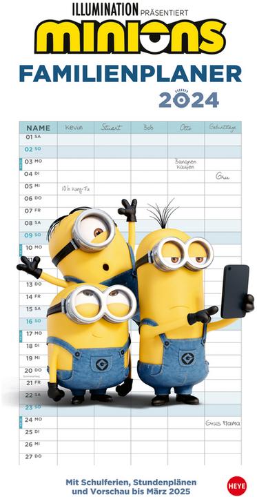 Heye Minions (21 x 45 cm, Weicher Einband, Deutsch)