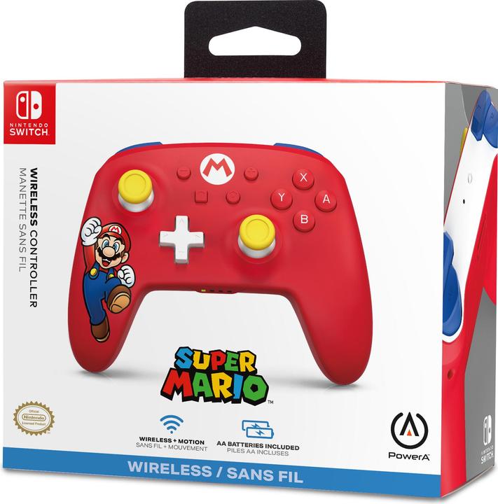 Image du produit PowerA Contrôleur de jeu sans fil (Switch, Switch Lite, Switch OLED)