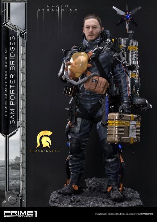 Prime 1 Studio Death Stranding Sam Porter Bridges Black Label