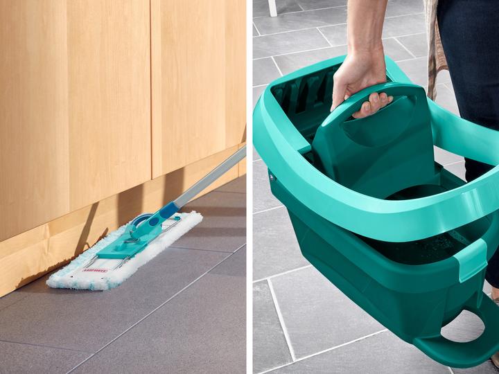 Produktbild Leifheit Set Wischtuchpresse Profi XL mit Rollen und Bodenwischer (1 Stk.)