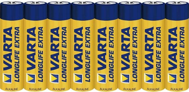 Actual product image Varta Longlife Extra (8 pcs., AAA, 1200 mAh)