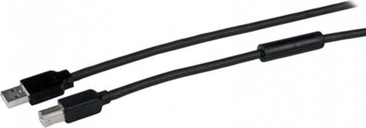 Image du produit StarTech Câble actif USB 2.0 A vers B de 15m - mâle/mâle - Câble d'imprimante USB 1x USB A / 1x USB B - Noir (15 m, USB 2.0)