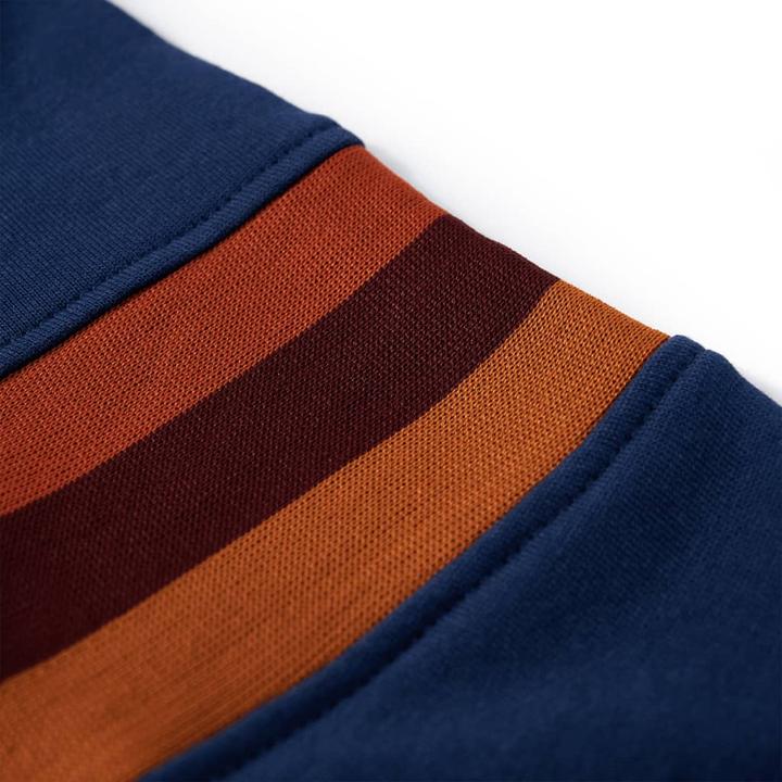 Immagine prodotto VidaXL Felpa con cappuccio per bambini blu navy 128,Materiale: 92 (128)