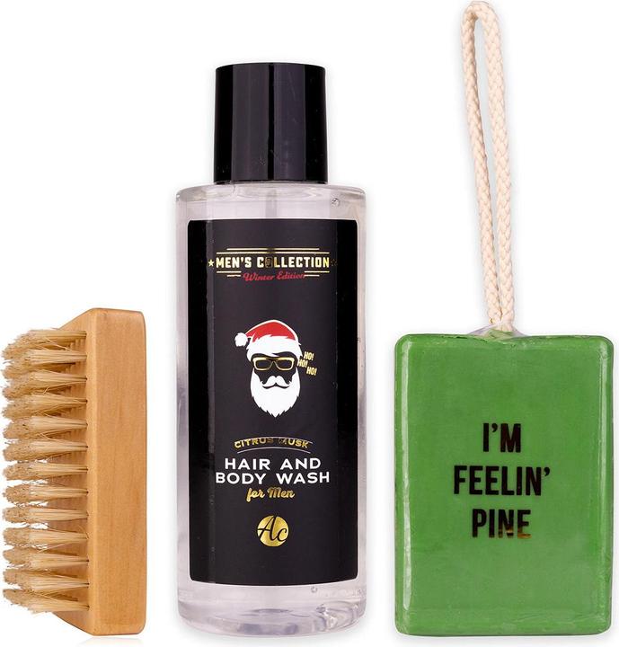 Produktbild Accentra Geschenkset für Männer MEN'S COLLECTION WINTER EDITION im Werkzeugkoffer (Manicure set)