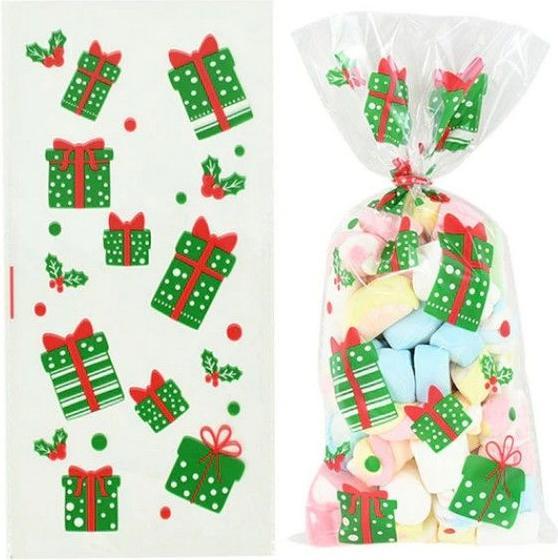 Image du produit MU Style BAG Series Sacs cadeaux pour biscuits de Noël (50 pièces) (1 x)