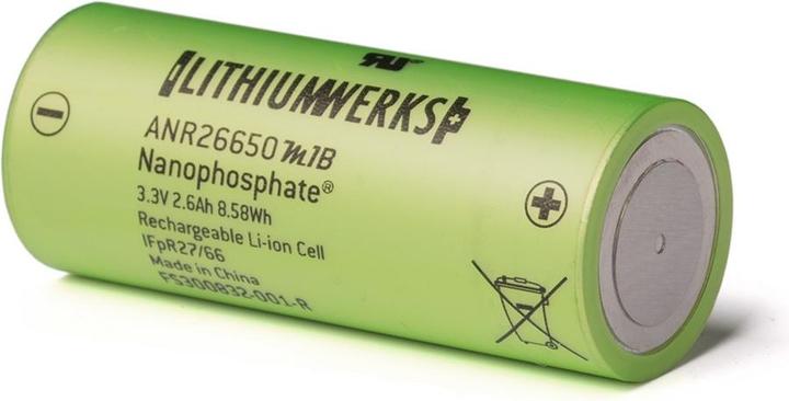 Image du produit A123 Systems Batterie ANR26650M1B, non protégée, 26,25x65mm (1 pcs, 2500 mAh)