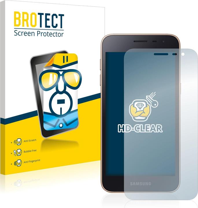Produktbild BROTECT Schutzfolie Displayschutz Klar (2 Stück, Samsung Galaxy J2 Core (2018))