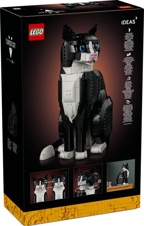 Produktbild LEGO Schwarz-weisse Katze (21349, LEGO Seltene Sets, LEGO Ideas)