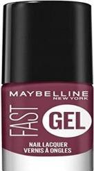 Actual product image Maybelline New York Fast gel nail polish (7 Pink Charge, Colour paint)