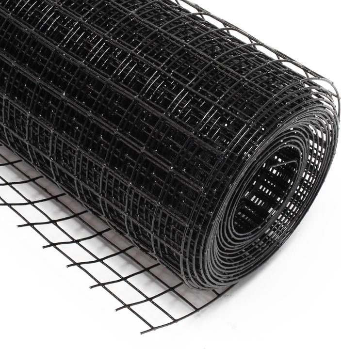 Produktbild Wiltec Maschendrahtzaun 50cmx10m 0,9mm 12x12mm Drahtgitter Volierendraht Stahl
