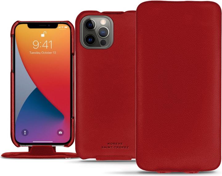 Noreve Lederschutzhülle vertikal (Apple iPhone 13 Pro Max)